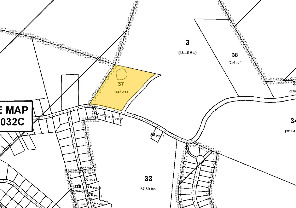 Mapa de la parcela - Barnes Mobile Home Park