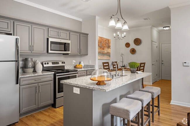 2HAB, 2BA - 1260 pies cuadrados - Cocina - The Morgan