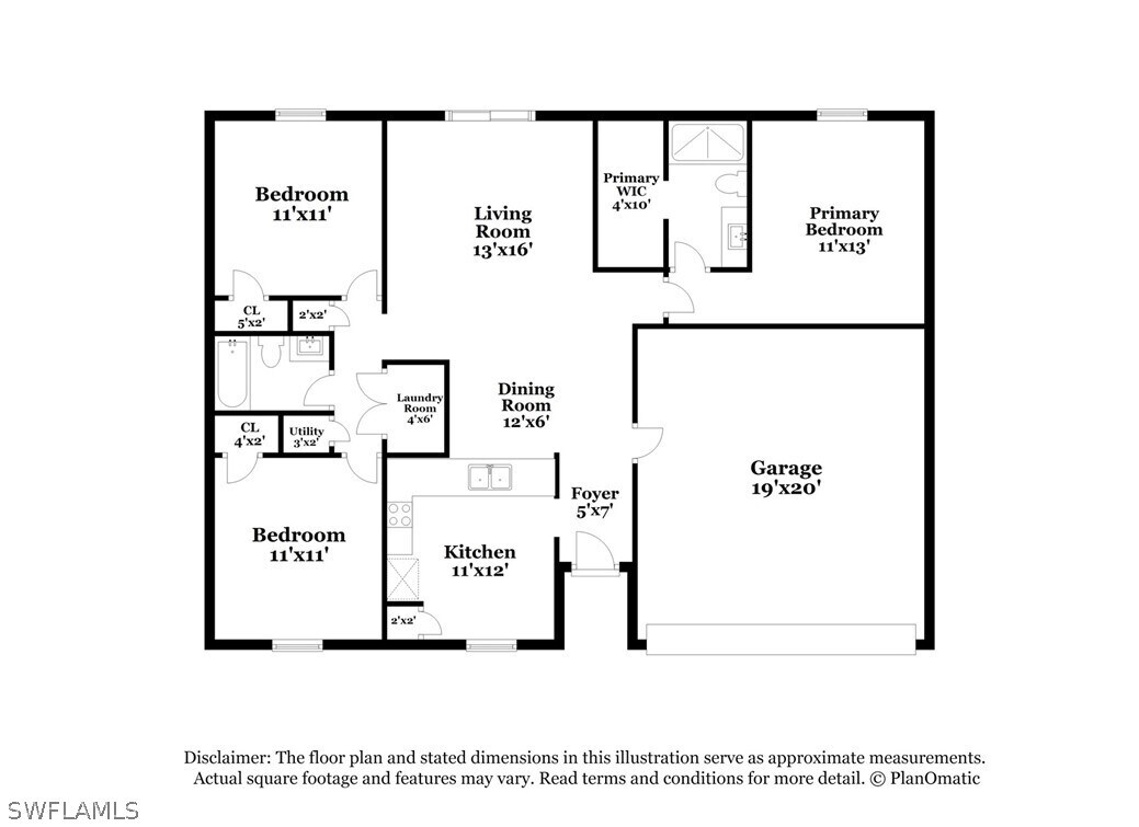 128 Shadow Lakes Dr, Lehigh Acres, FL 33974 House Rental in Lehigh