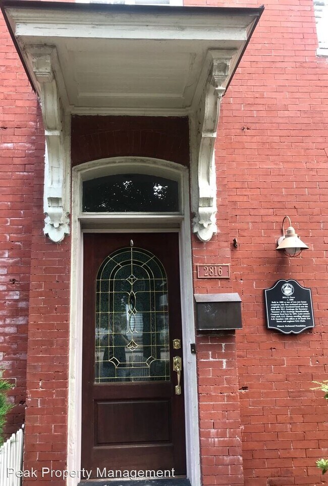 Foto del edificio - 2 br, 2.5 bath House - 2816 E Grace Street