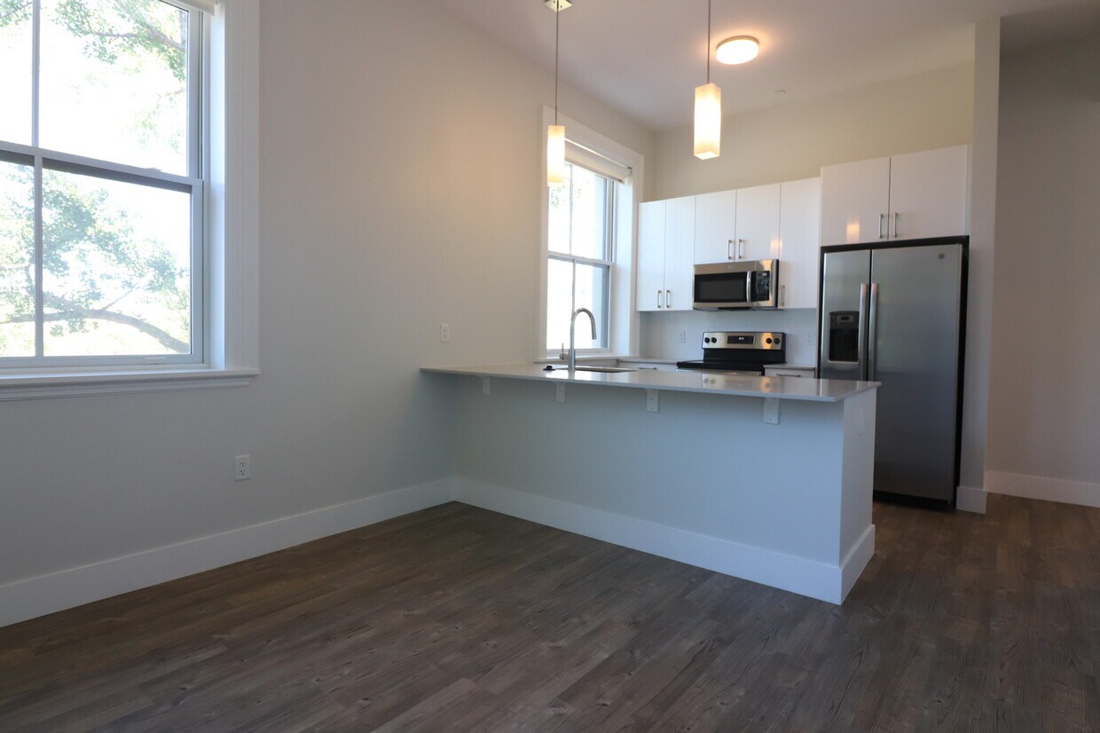 Kitchen/ Living Space - 200 Washington St