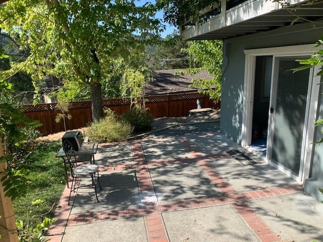 Patio, side entrance - 52 Hardie Dr