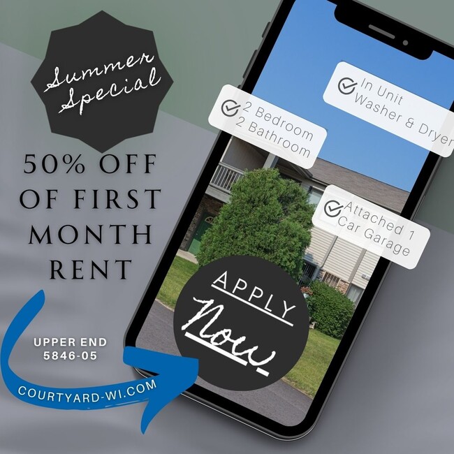*Special Available on 5846-05 Only - Courtyard Junction Apartments