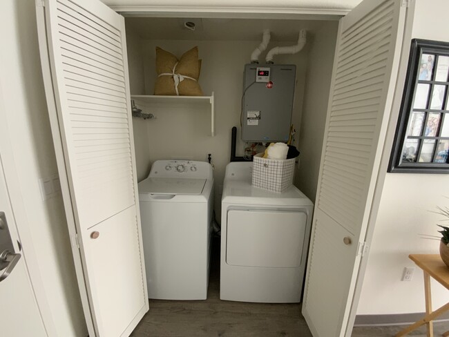 Dedicated Laundry Closet - The Woods Senior Living