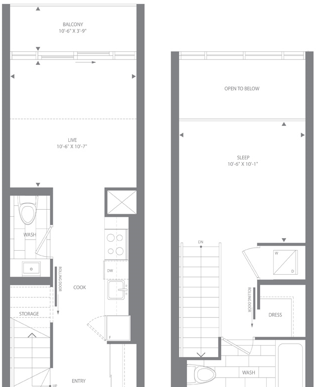 2HAB/2BA - Boutique Condos