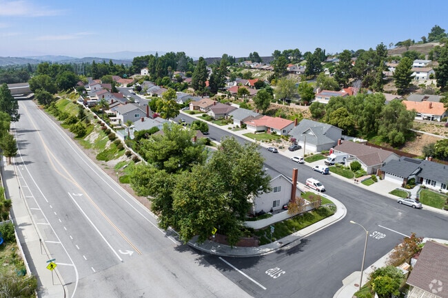 You can find many homes in the Thousand Oaks area on the hills with views overlooking the city.