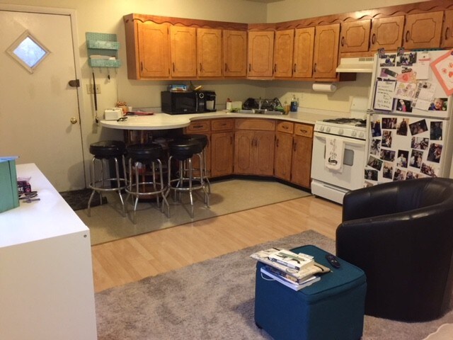 Kitchen, Living room - 201 S Friedline Dr