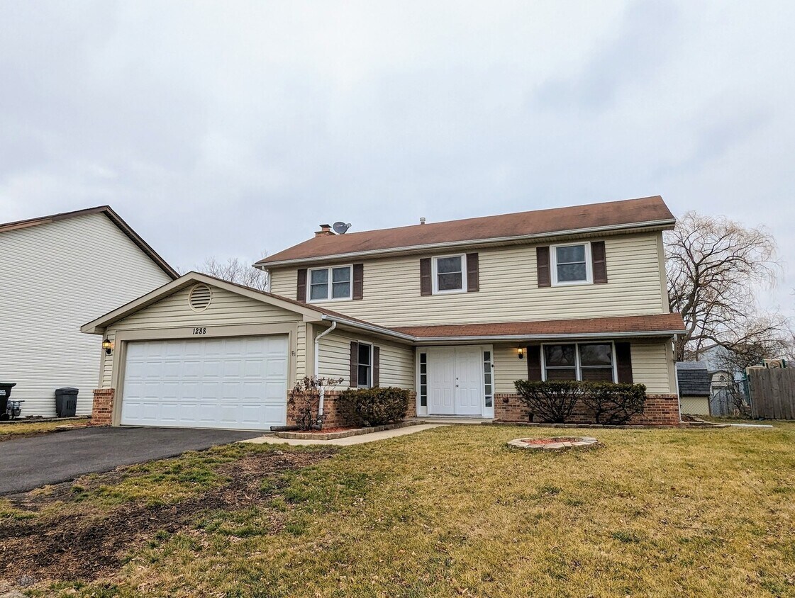 1288 Big Horn Trail, Carol Stream, IL 60188 House Rental in Carol