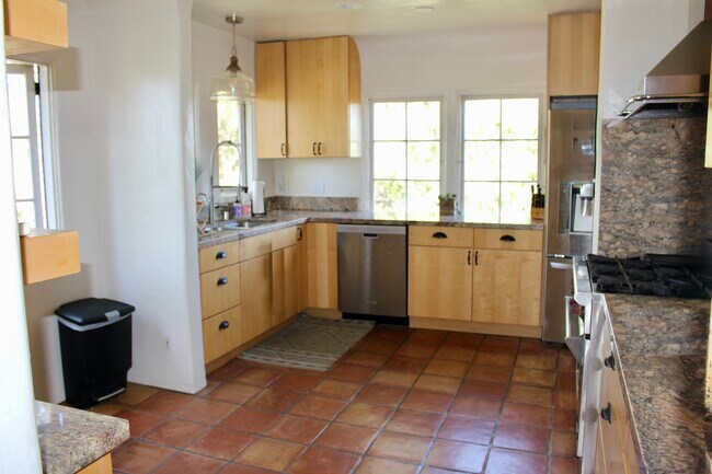 Kitchen with canyon views and Wolf Range - 3545 Bear Dr