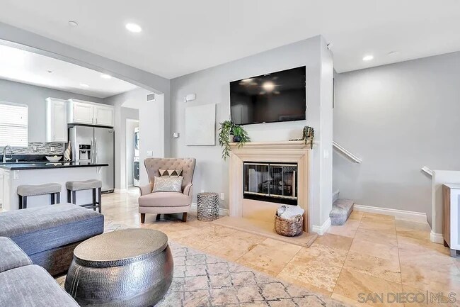 Living Room leading to upstairs - 2515 Escala Cir