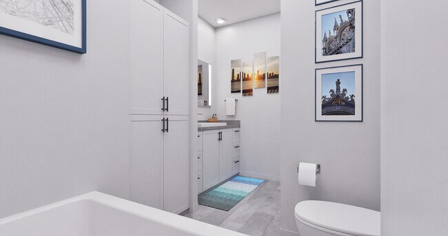 Baño - Tribeca Townhomes