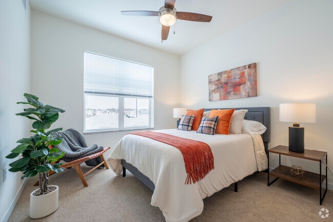 1BR, 1BA - 664SF - Bedroom - Terraces of Windsor Crossing 55+