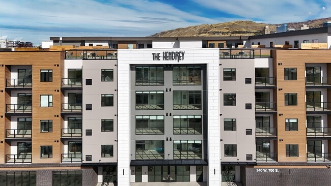 Aerial exterior - The Hendrey