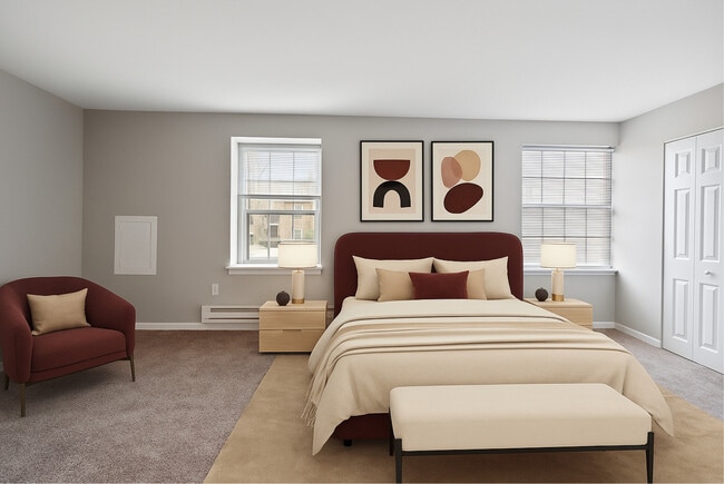 Bedroom - Newpointe Apartments