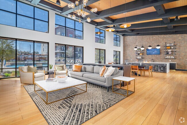 Salón del club - Caroline Rogers Ranch