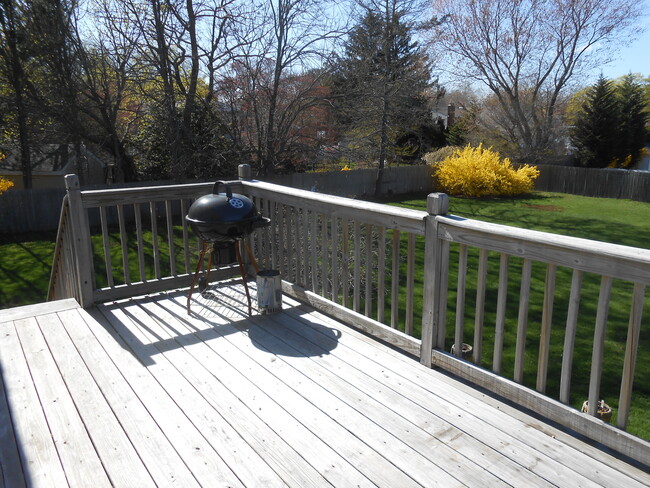 Large Sun Deck overlooking pretty grounds - 172 Wicks Rd