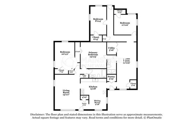 Foto del edificio - 4 Bedroom Pet-Friendly Home in JEFFERSONVILLE, IN with Main Street Renewal