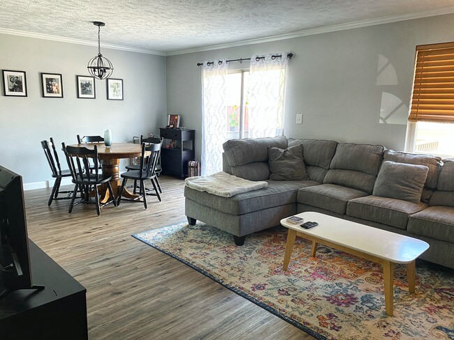 Living and Dining Room - 506 Carters Grove Dr