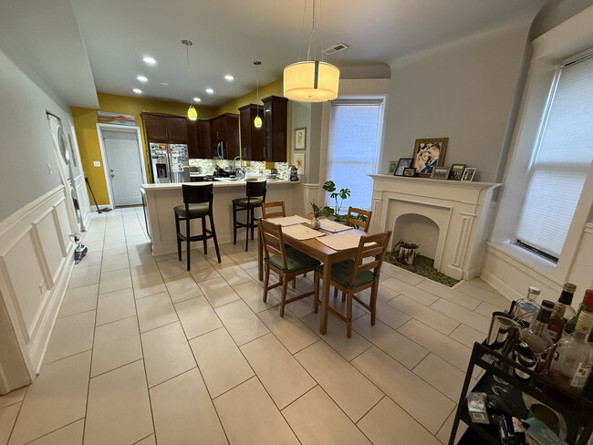 dining room & kitchen - 5313 South Maryland Avenue