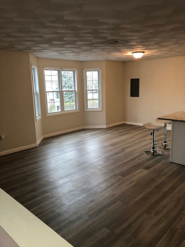Living room and kitchen - 907 Smith St