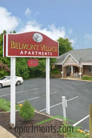 Entrance - Belmont Village Apartments
