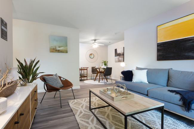 Sala de estar - The Meadows Apartments