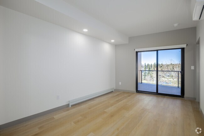 1BR, 1BA - 600SF - Living Room - The Nines