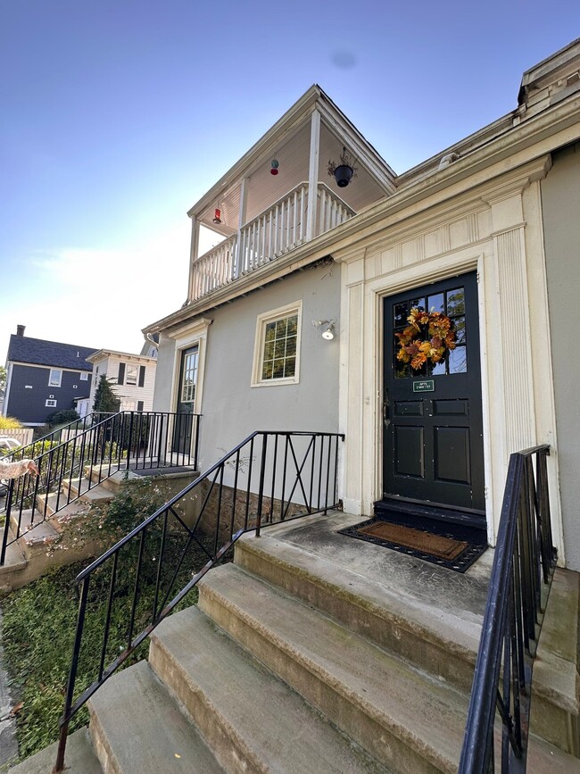 Exterior entrance to apt - 2 E Main St