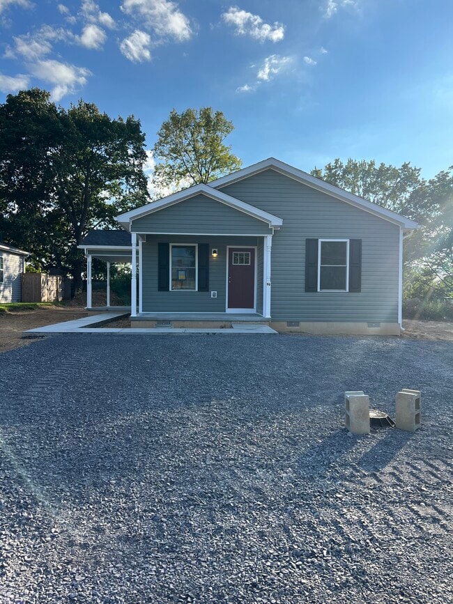 Driveway is paved - 96 Hanshew Ln
