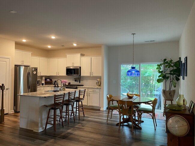 Kitchen and dining area - 3022 Newfields Pl (Durham, NC) Townhome