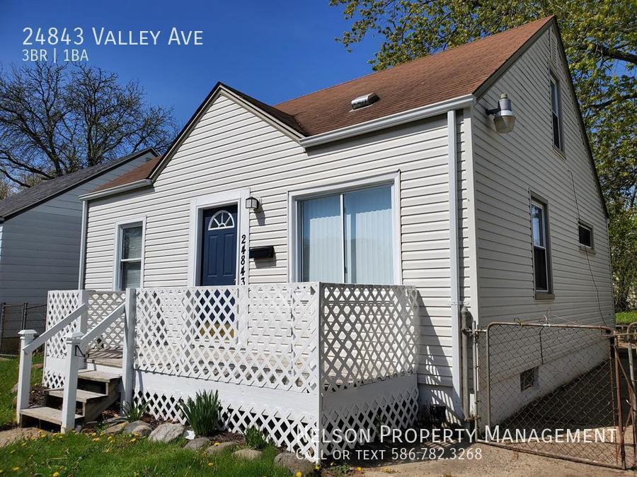 24843 Valley Ave, Eastpointe, MI 48021 House Rental in Eastpointe, MI
