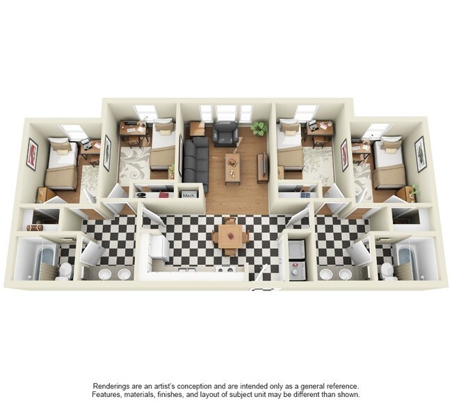 University Apartments at Ettrick Apartments Petersburg, VA