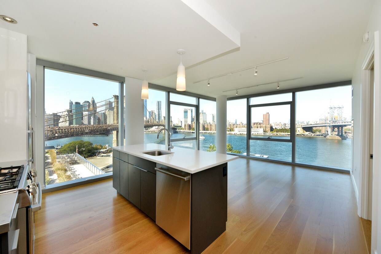 Open Kitchen / Living Room - 60 Water St