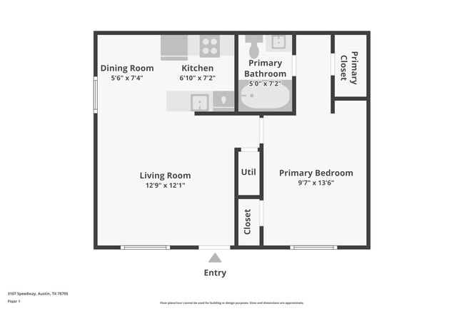 Floorplan - The Parker at Hyde Park