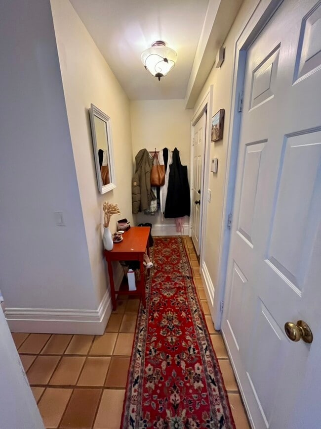 Entrance hall (storage room to right) - 87 Park St