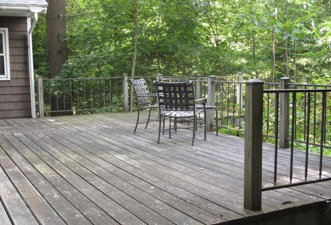 deck access from bedroom and living room - 129 Newgate Rd