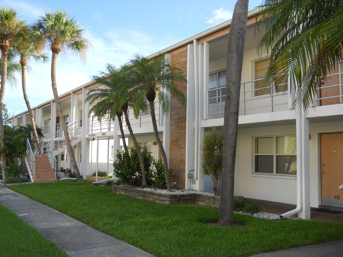 Exterior View of the Madrigal Condo Building - 4565 Duhme Rd