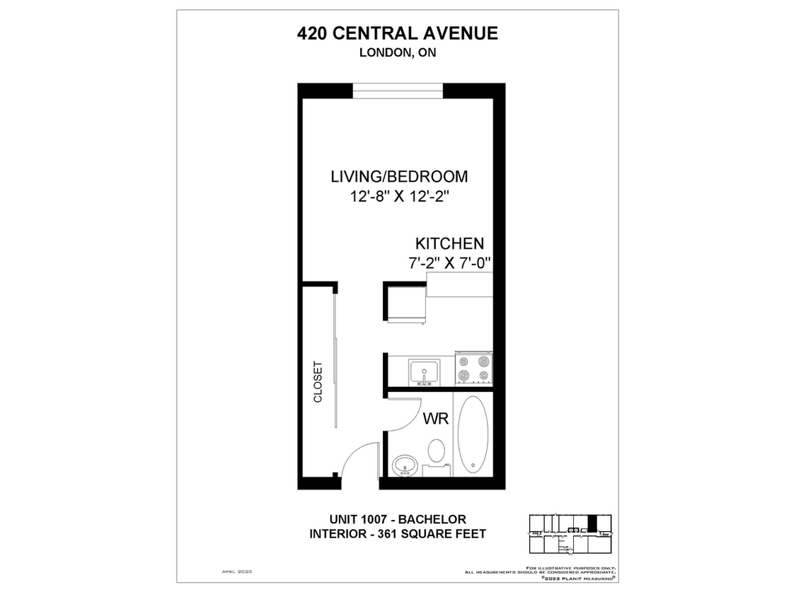 Colony One Apartments 420 Central Ave London, ON