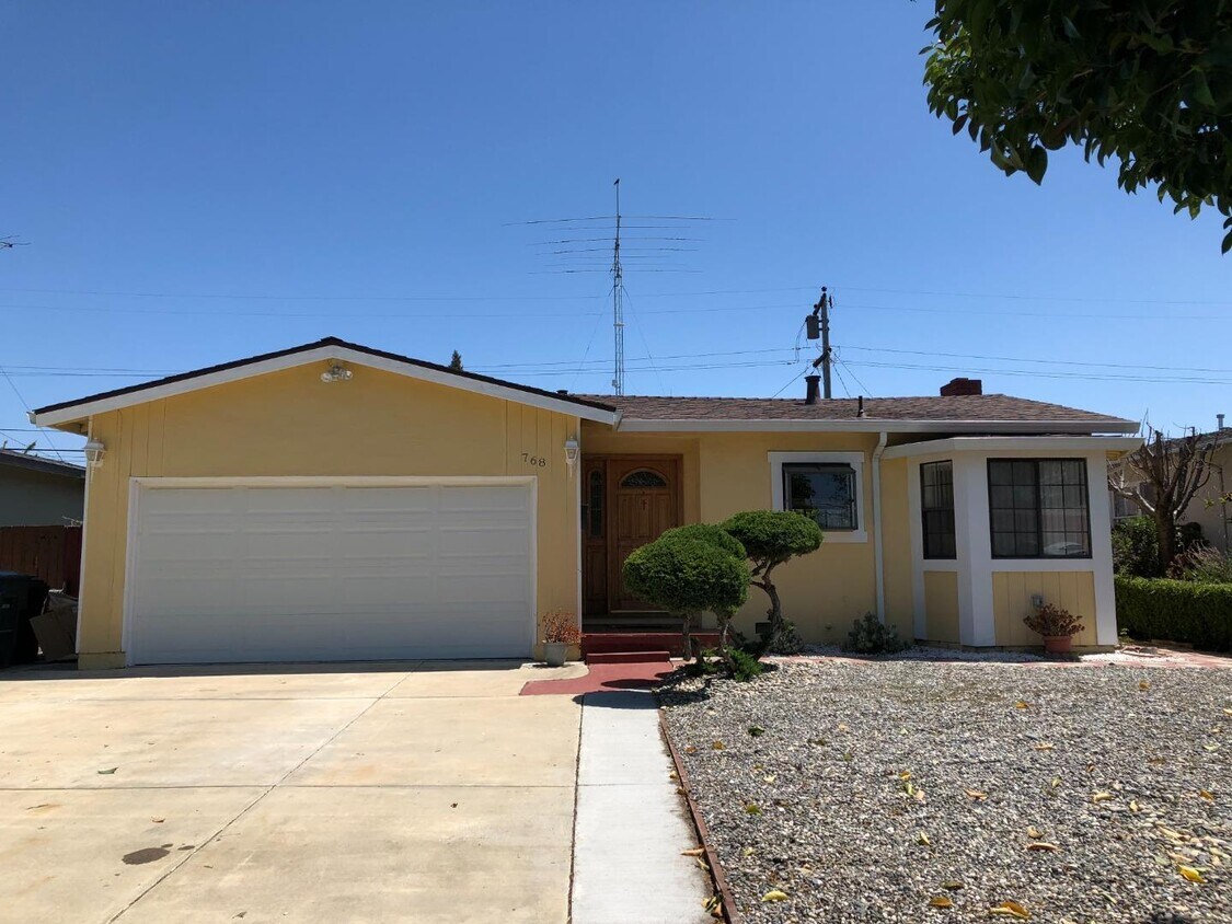 768 Santa Paula Ave, Sunnyvale, CA 94085 House Rental in Sunnyvale