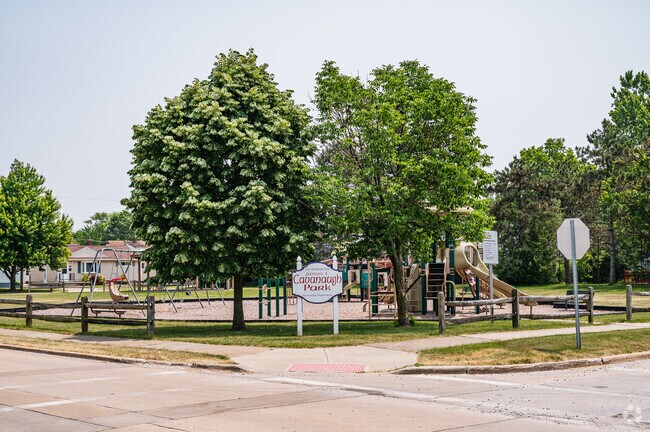 Brook Park has many neighborhood parks, including James E. Cavanaugh Park.