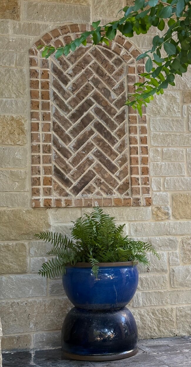 Decorative Pave Brickwork on Front Patio - 420 Slippery Rock