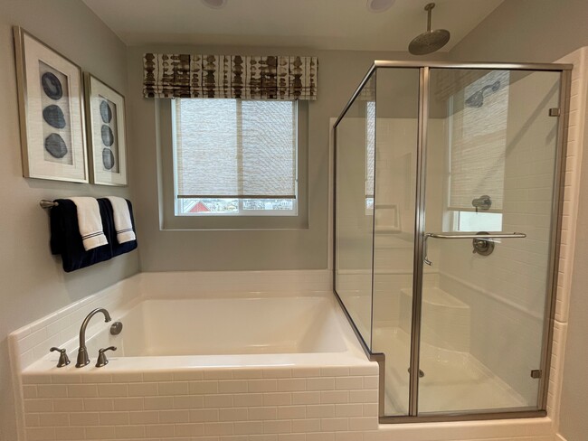 Master Bath, with separate walk-in shower and bathtub - 27661 Park Circle Way