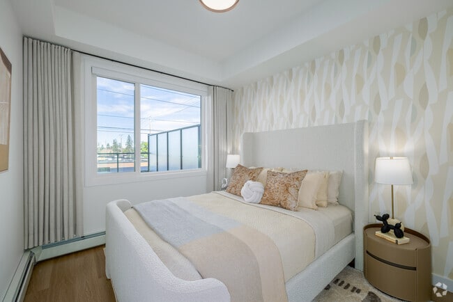 1BR, 1BA - 495SF - 1st Bedroom - Munro Apartments