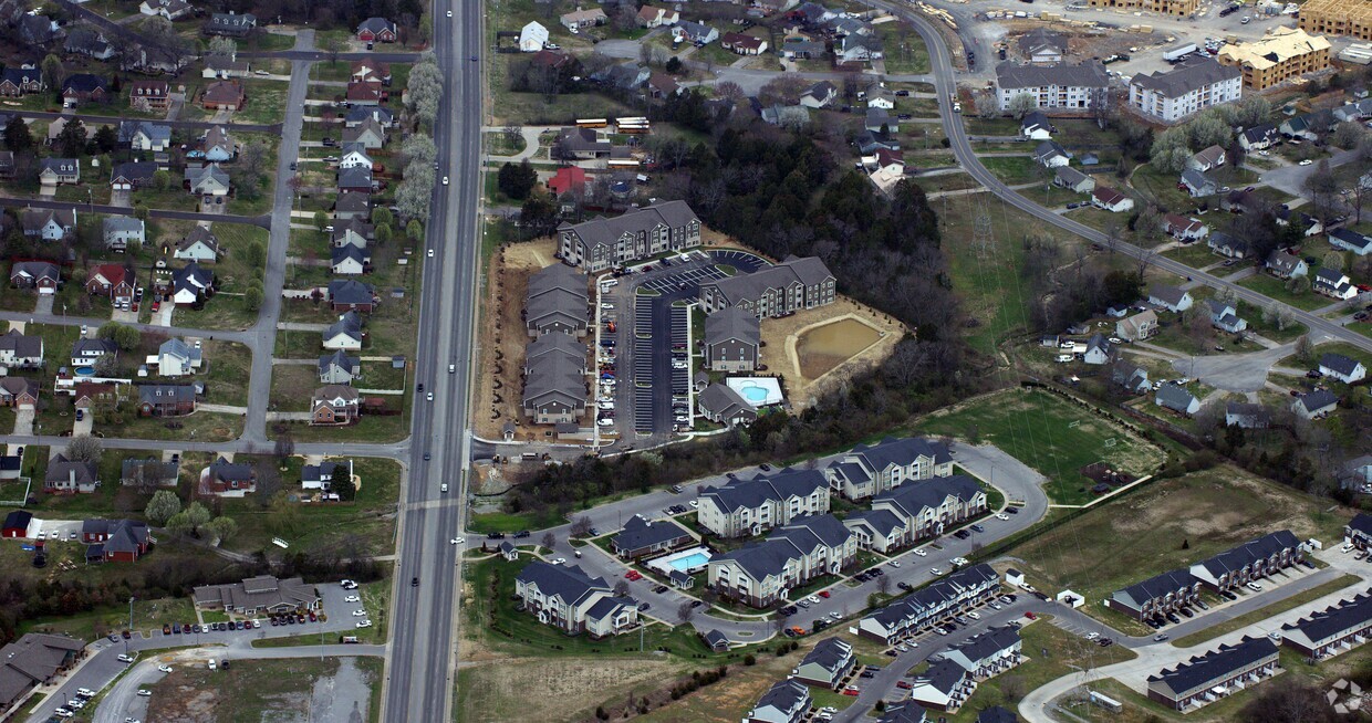 Aerial Photo - Rock Spring Apartments