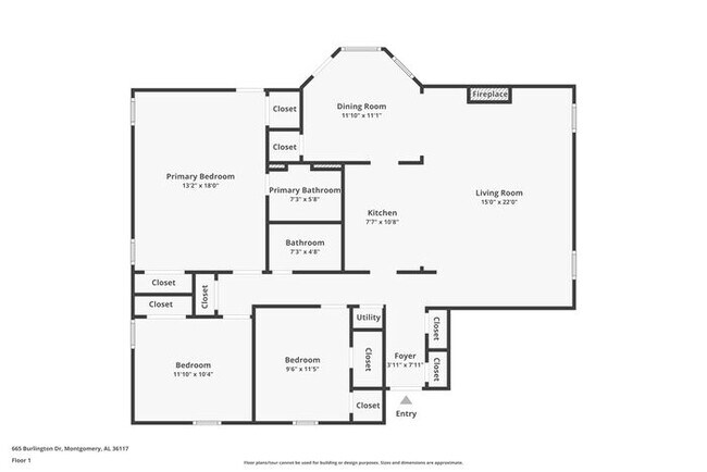Foto del edificio - Bright and Beautiful 3-Bedroom in Montgomery!