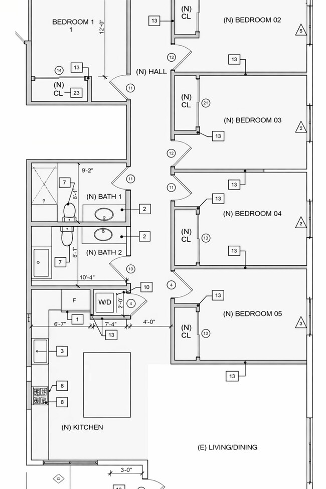 Foto del edificio - Brand New Remodel (2026)!! 5 Bedroom 2 Bathroom Home Near Campus