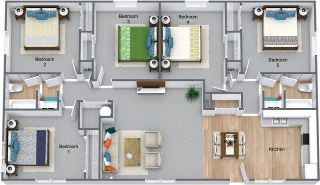 Building Photo - $2500* | ROOMMATE WANTED | 5 Bedroom, 2 Bathroom Apartment | Cat Friendly | Available for August ...