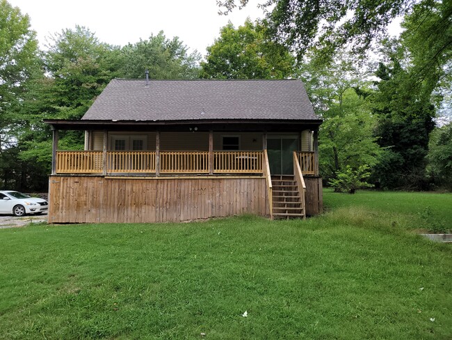 Back with full covered porch with some storage under porch - 12 Patrick Rd