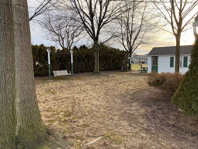 Private Yard with storage shed - 558 Union School Rd