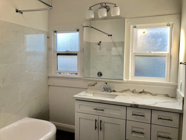 New vanity and toilet - 4718 Dockweiler St
